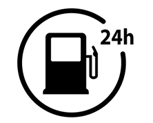 Icon for 24/7 Fuel delivery service